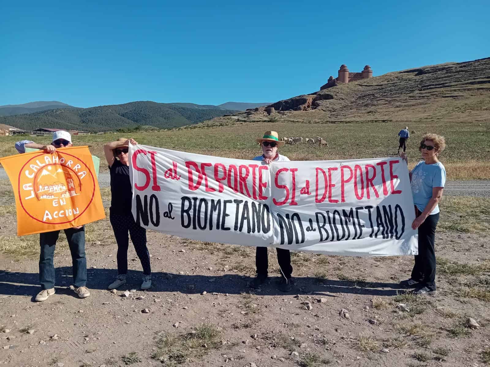 Macroplanta de biogàs/biometà en operació. Imatge del manifest de LACEA publicat per Ecologistas en Acción (27 maig 2026).