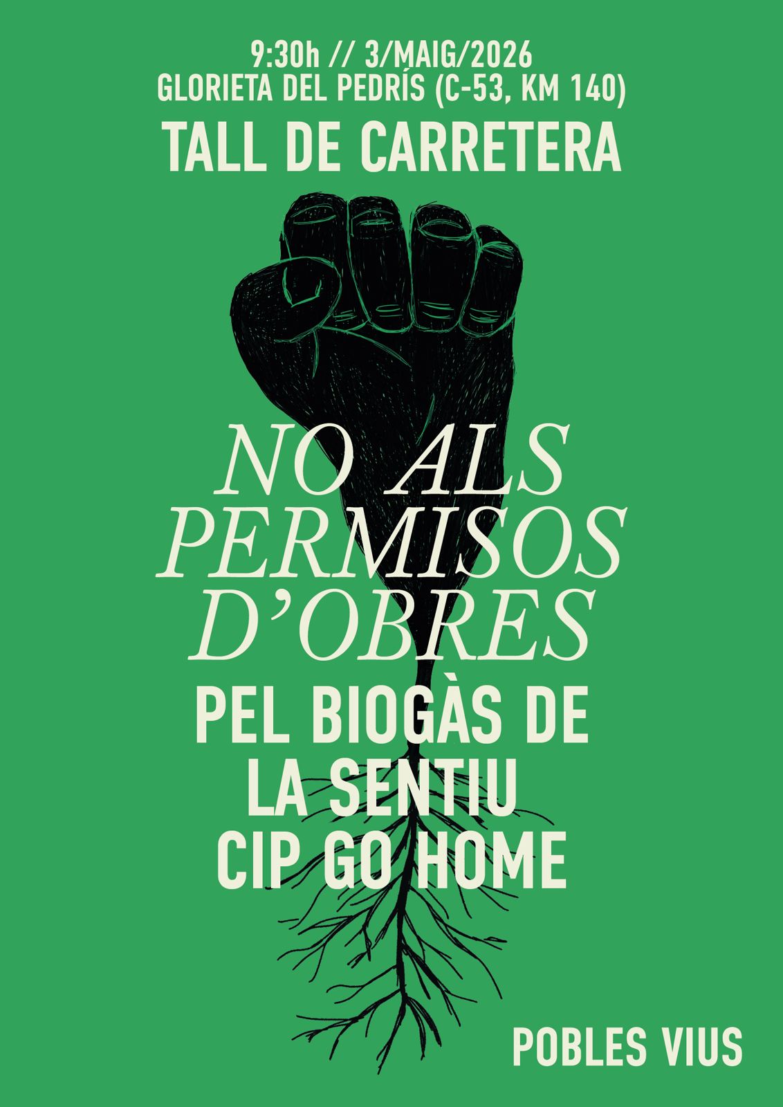 CIP demana llicència d'obres a la Sentiu: el macrogàs entra a la recta final i els contraris activen l'última via judicial